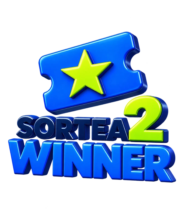 Sortea2 Winner, logo 3D